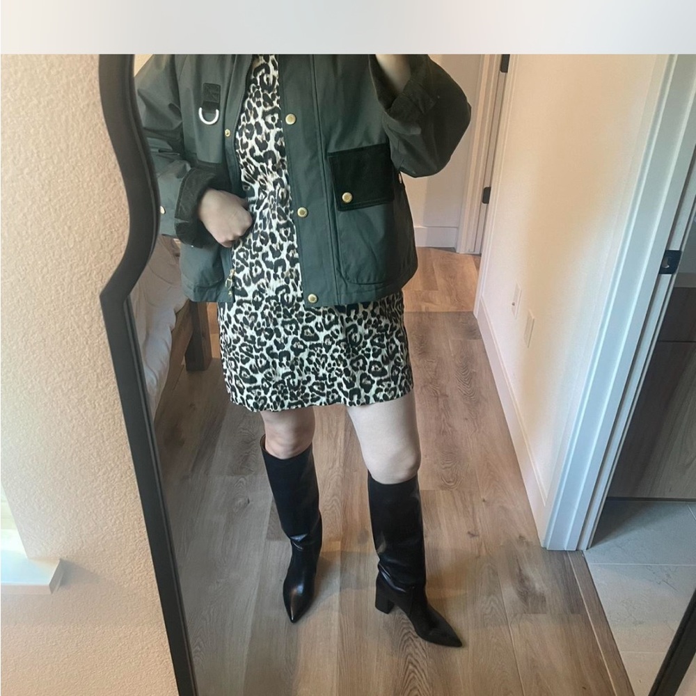 Massimo Dutti Leopard Print dress